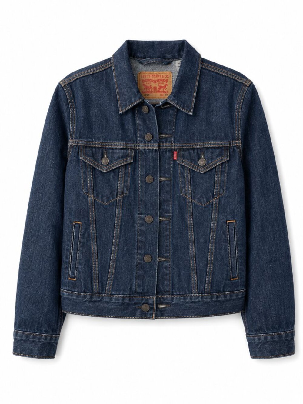 Levi’s Original Trucker Denim Jacket | Size XS | Dark Wash